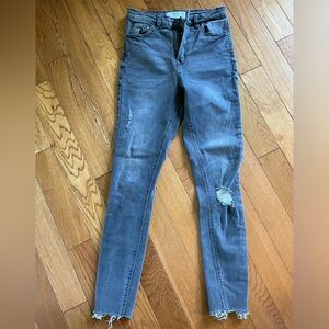 Ardene black/gray skinny jeans